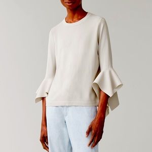 DEEP DISCOUNT! COS Draped Sleeve Top